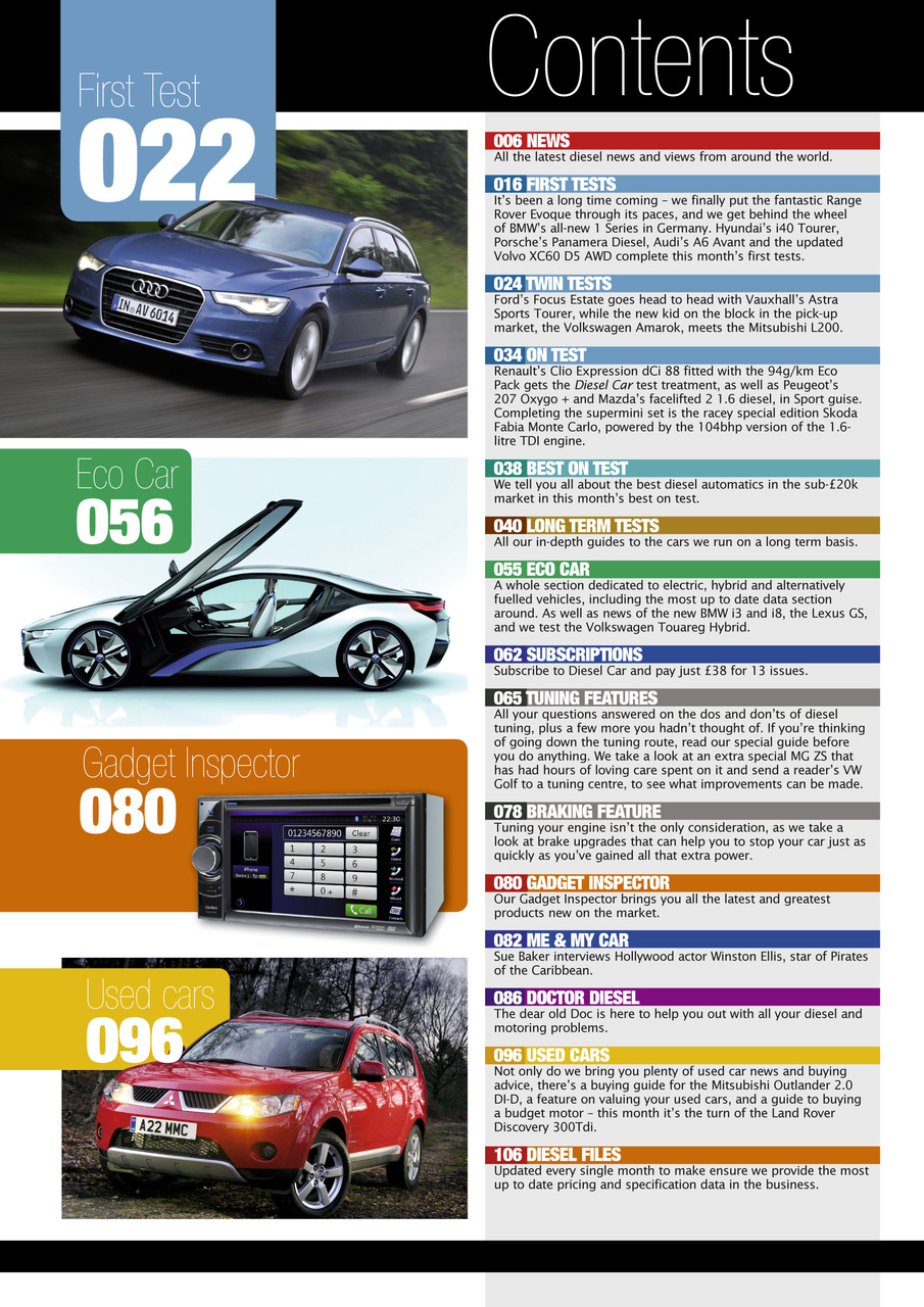 Diesel&EcoCar Magazine Preview Pages