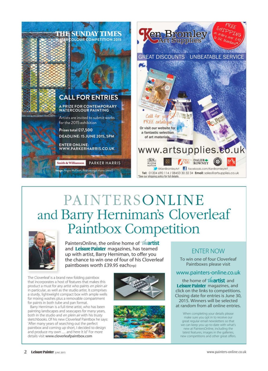 Leisure Painter & The Artist Preview Pages