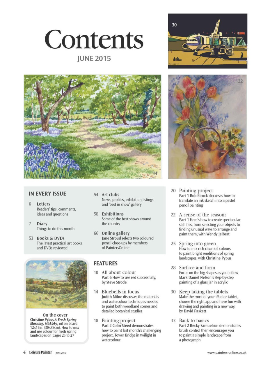 Leisure Painter & The Artist Preview Pages