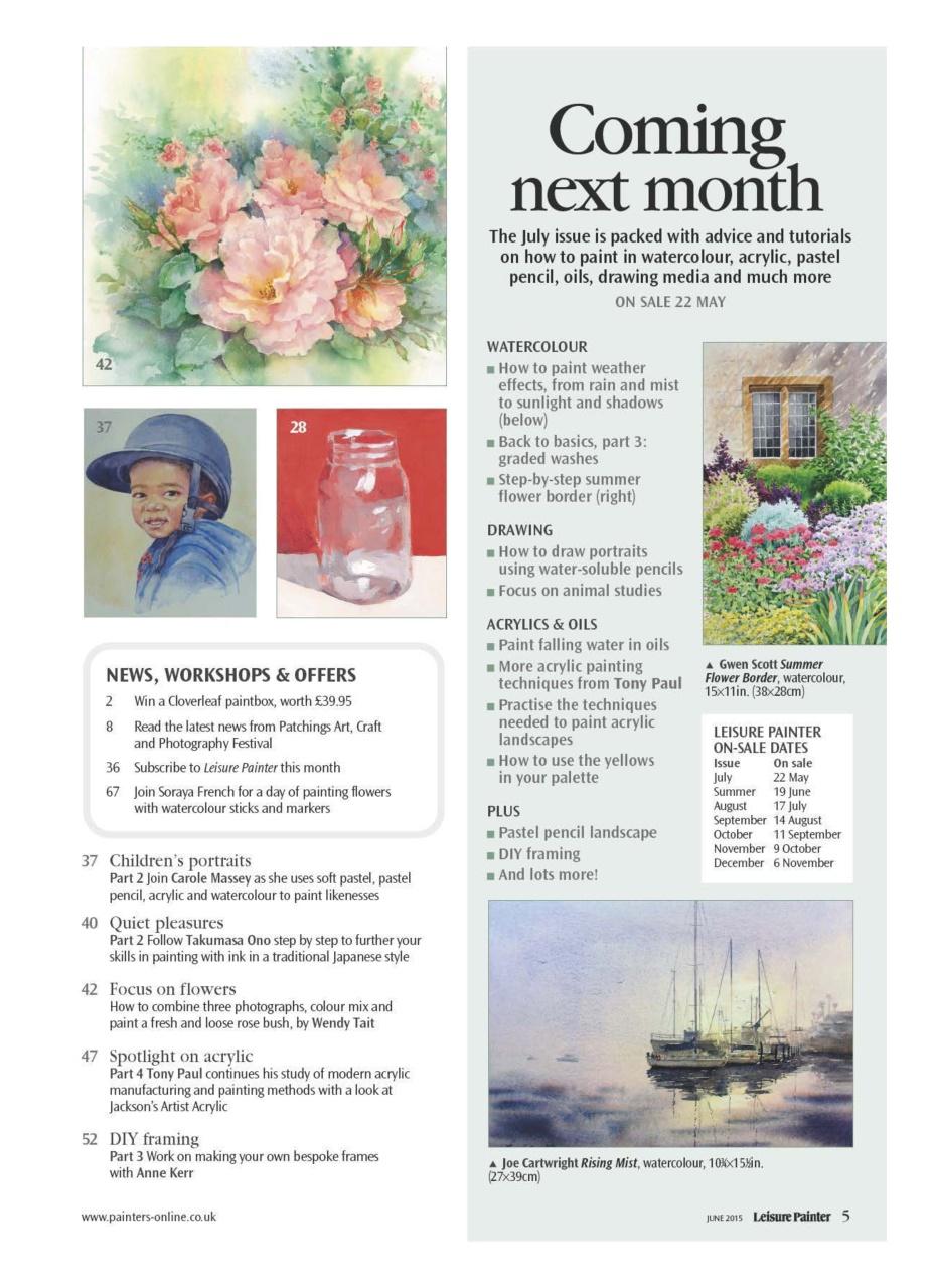 Leisure Painter & The Artist Preview Pages