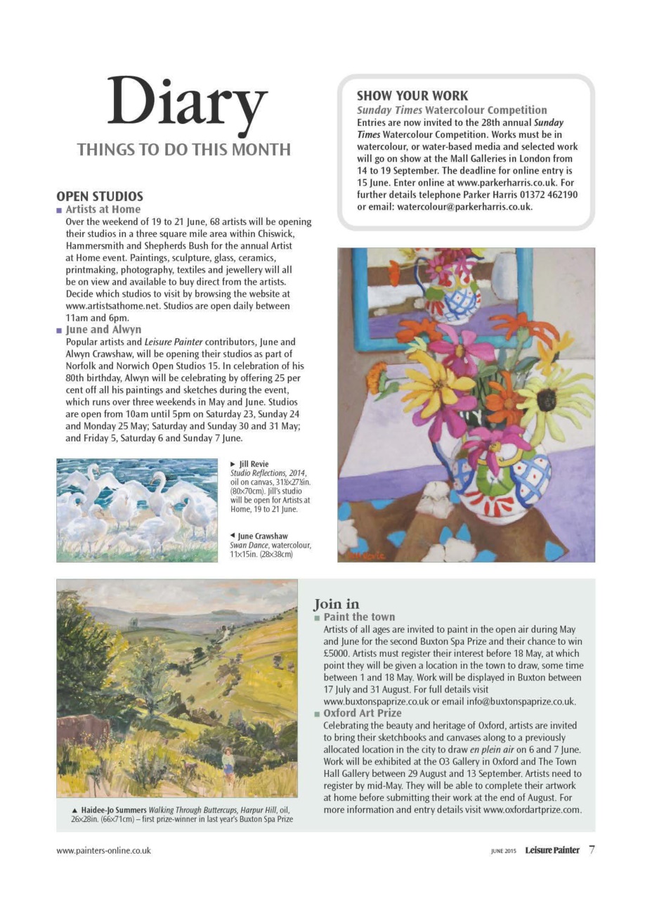 Leisure Painter & The Artist Preview Pages