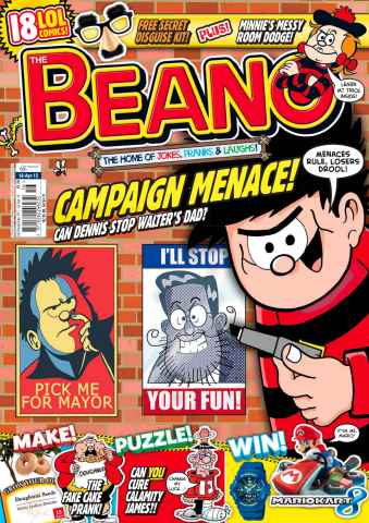 Beano issue 18th April 2015