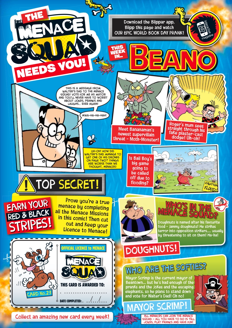 Beano Preview Pages