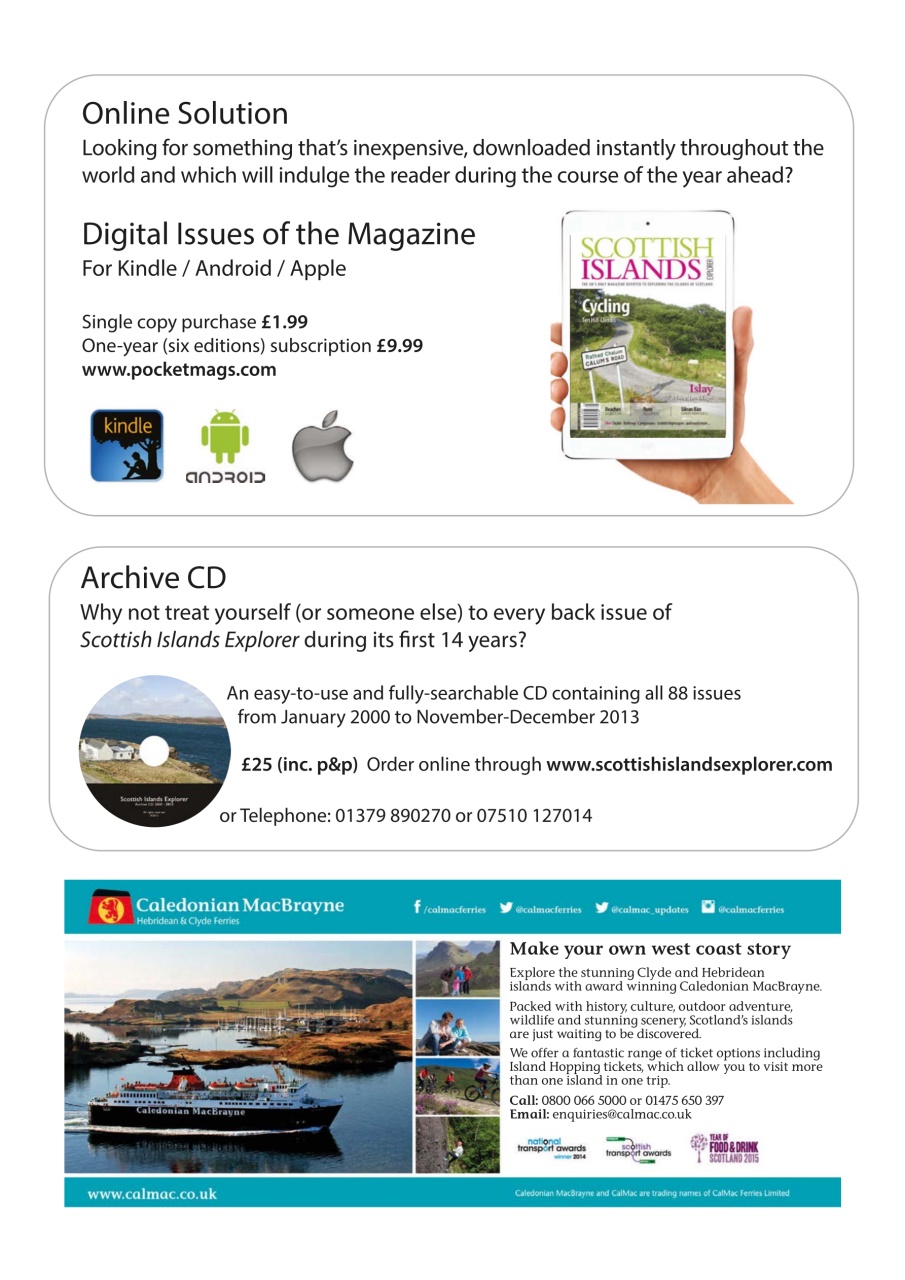 Scottish Islands Explorer Preview Pages