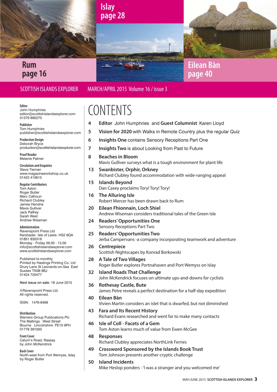 Scottish Islands Explorer Preview Pages