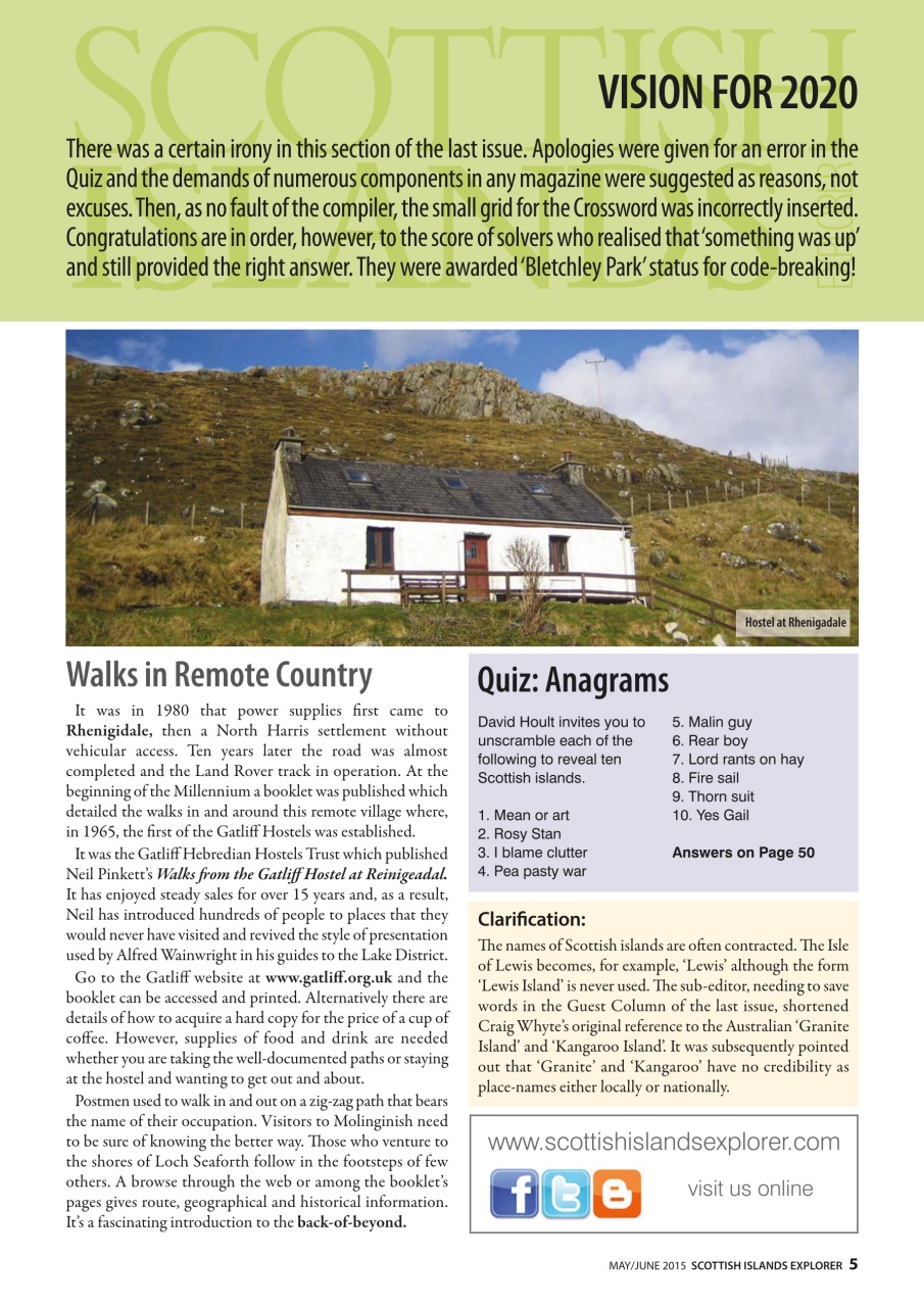 Scottish Islands Explorer Preview Pages
