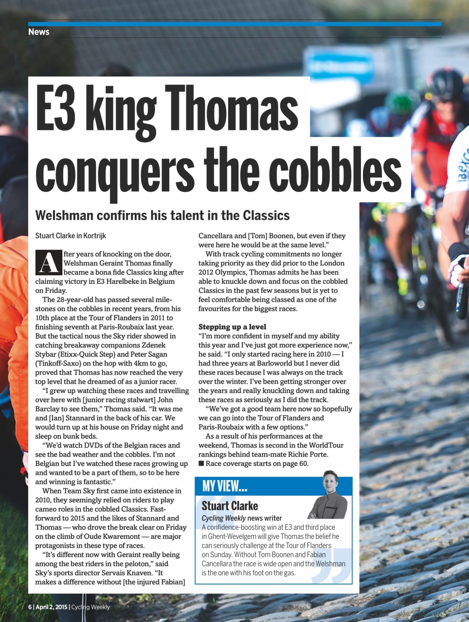 Cycling Weekly Preview Pages