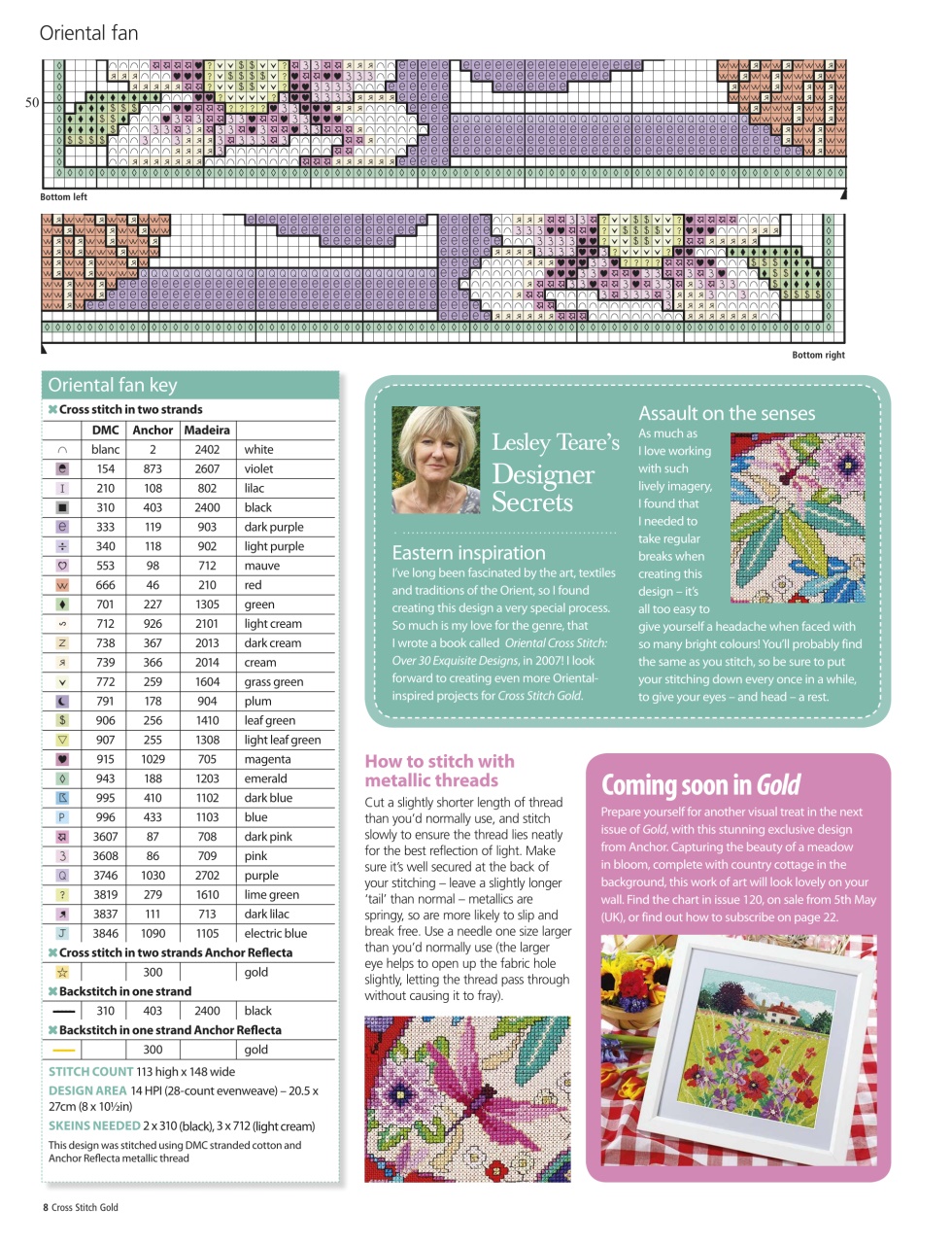 Cross Stitch Gold Preview Pages