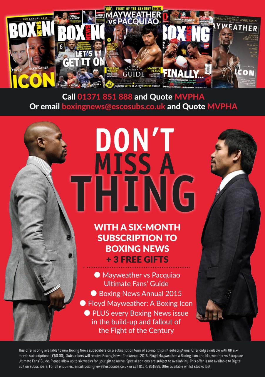 Boxing News Preview Pages