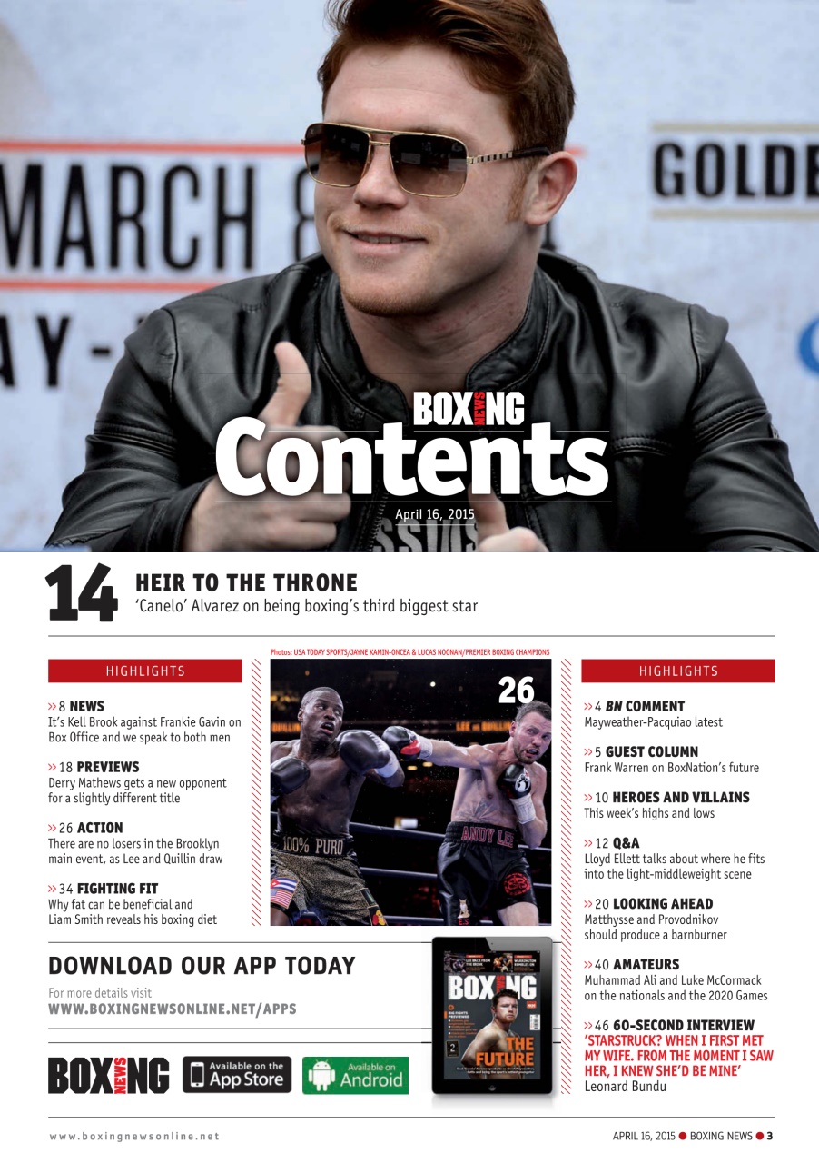 Boxing News Preview Pages