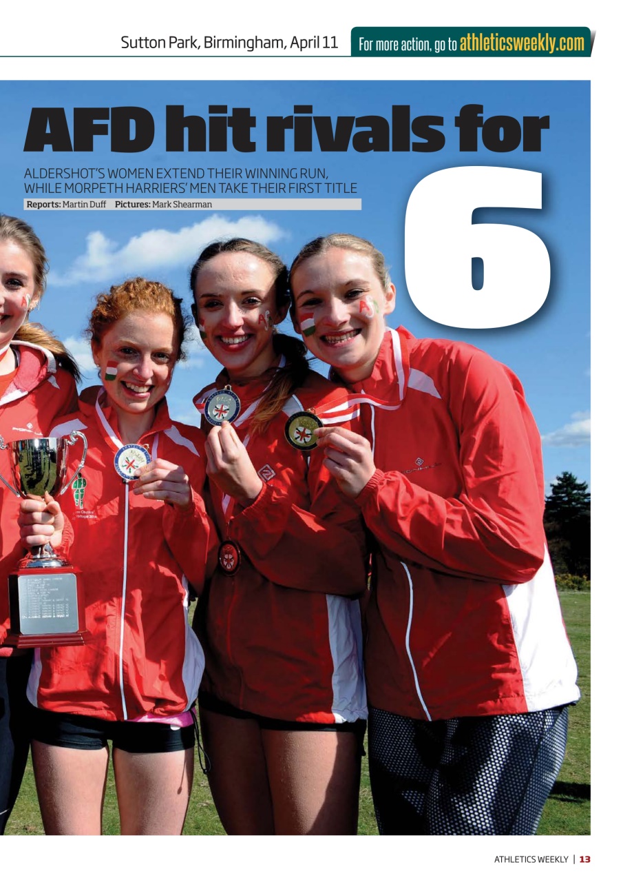 AW – Athletics Weekly Magazine Preview Pages