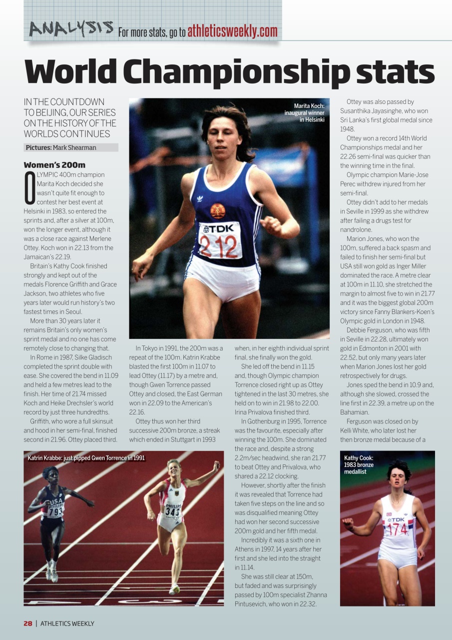 AW – Athletics Weekly Magazine Preview Pages