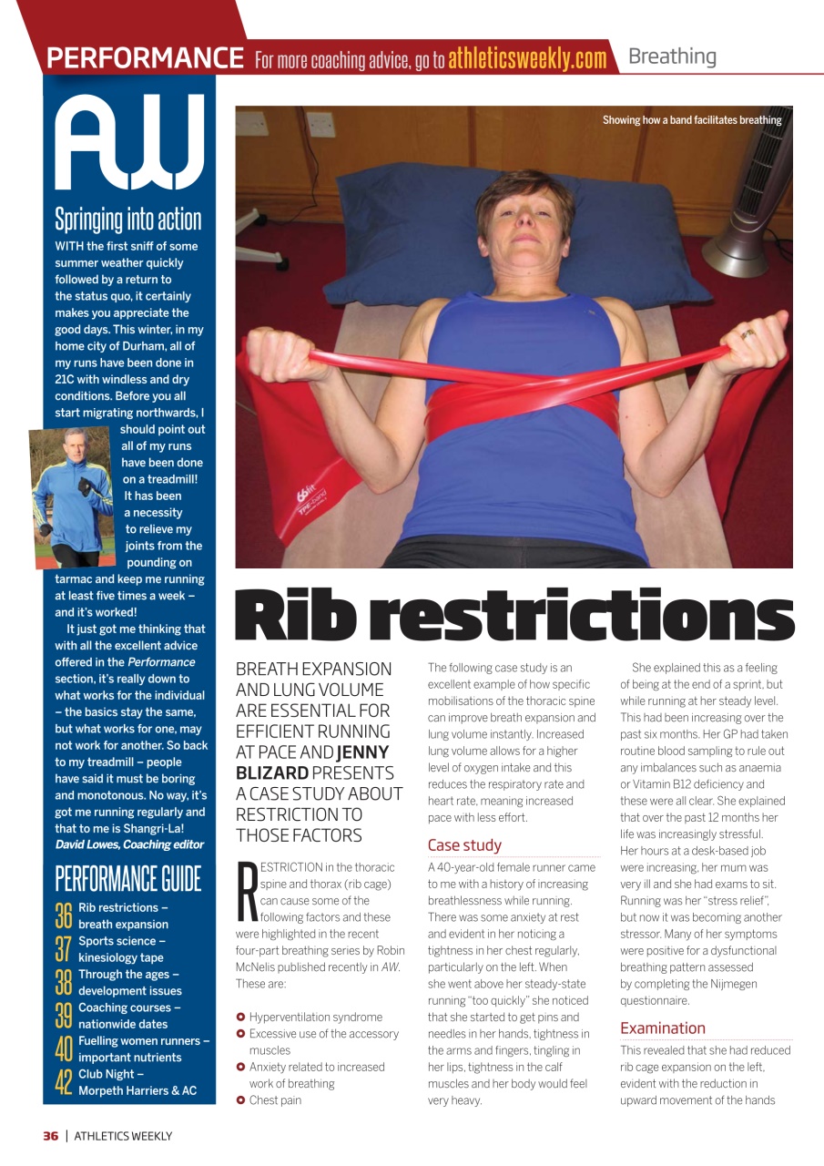 AW – Athletics Weekly Magazine Preview Pages