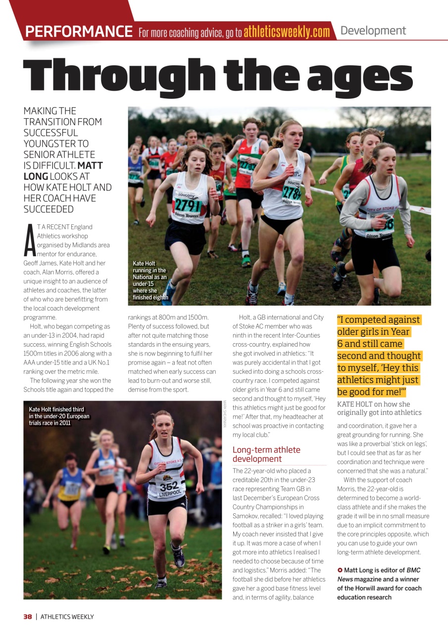 AW – Athletics Weekly Magazine Preview Pages