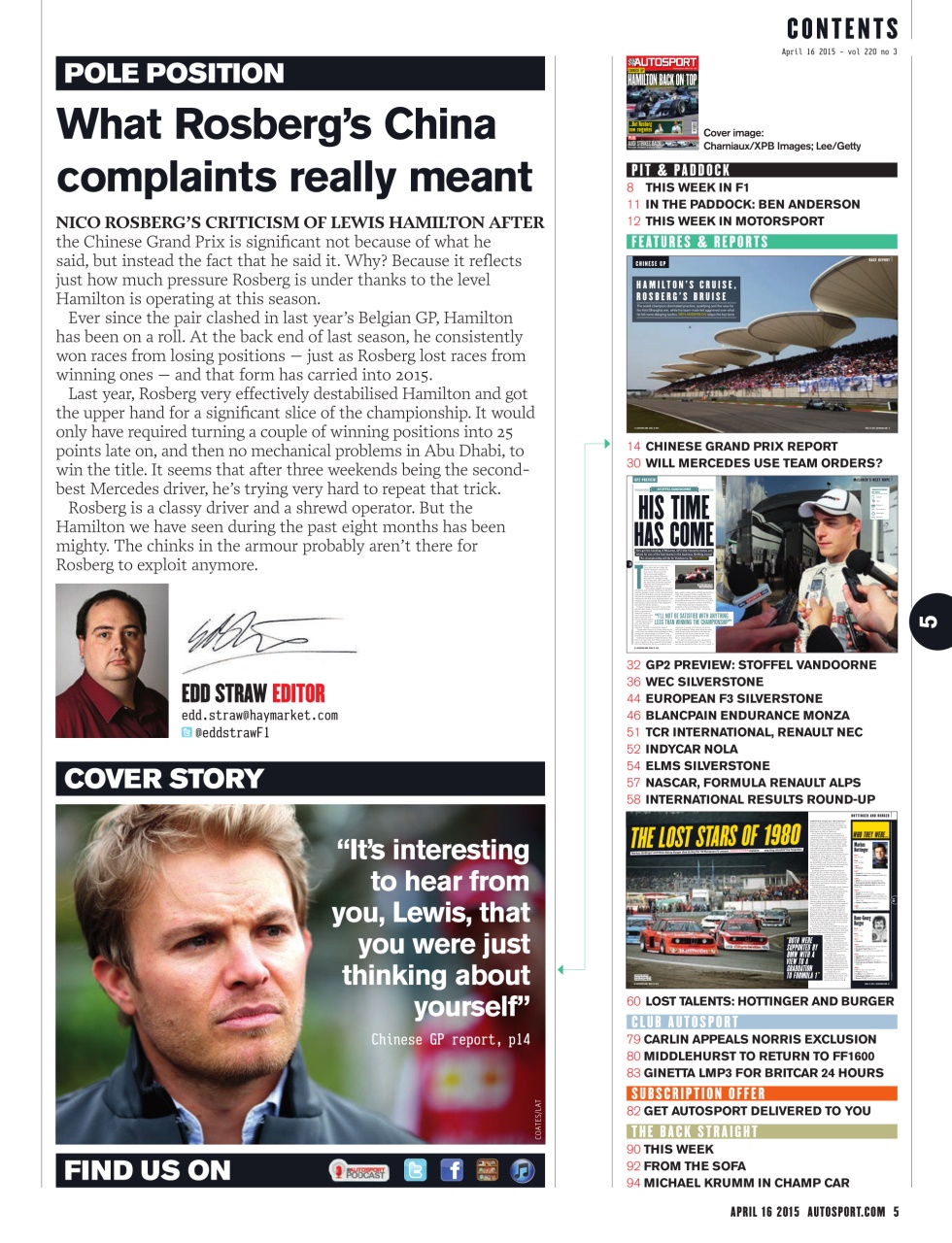 Autosport Preview Pages