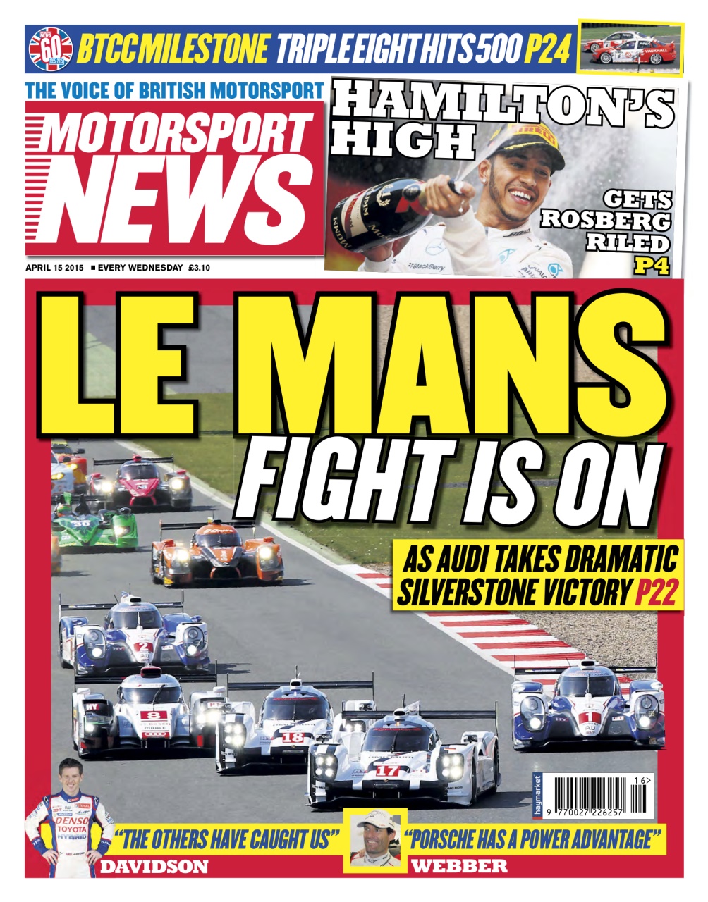 Motorsport News Preview Pages