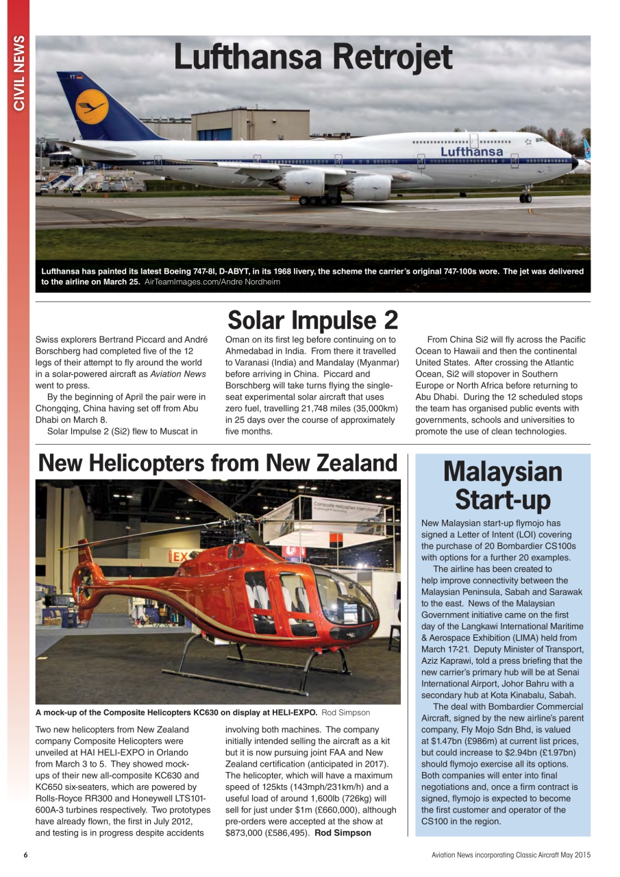 Aviation News Preview Pages