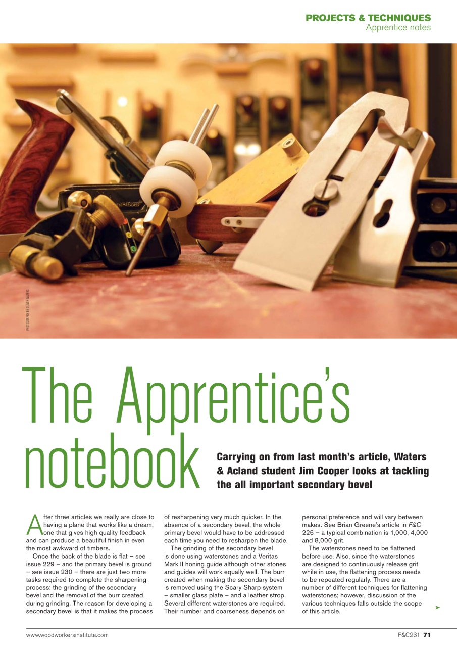 Furniture & Cabinetmaking Preview Pages
