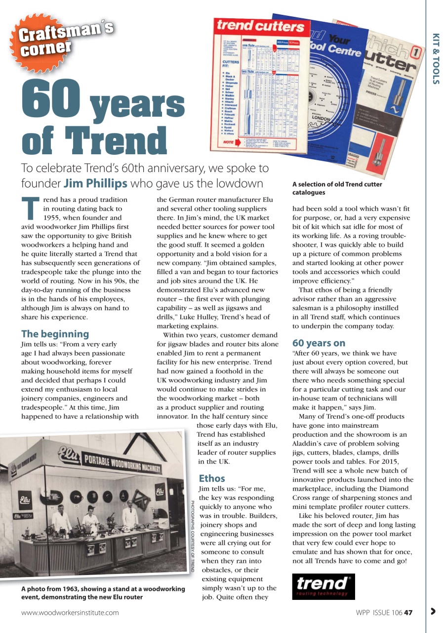 Woodworking Crafts Magazine Preview Pages