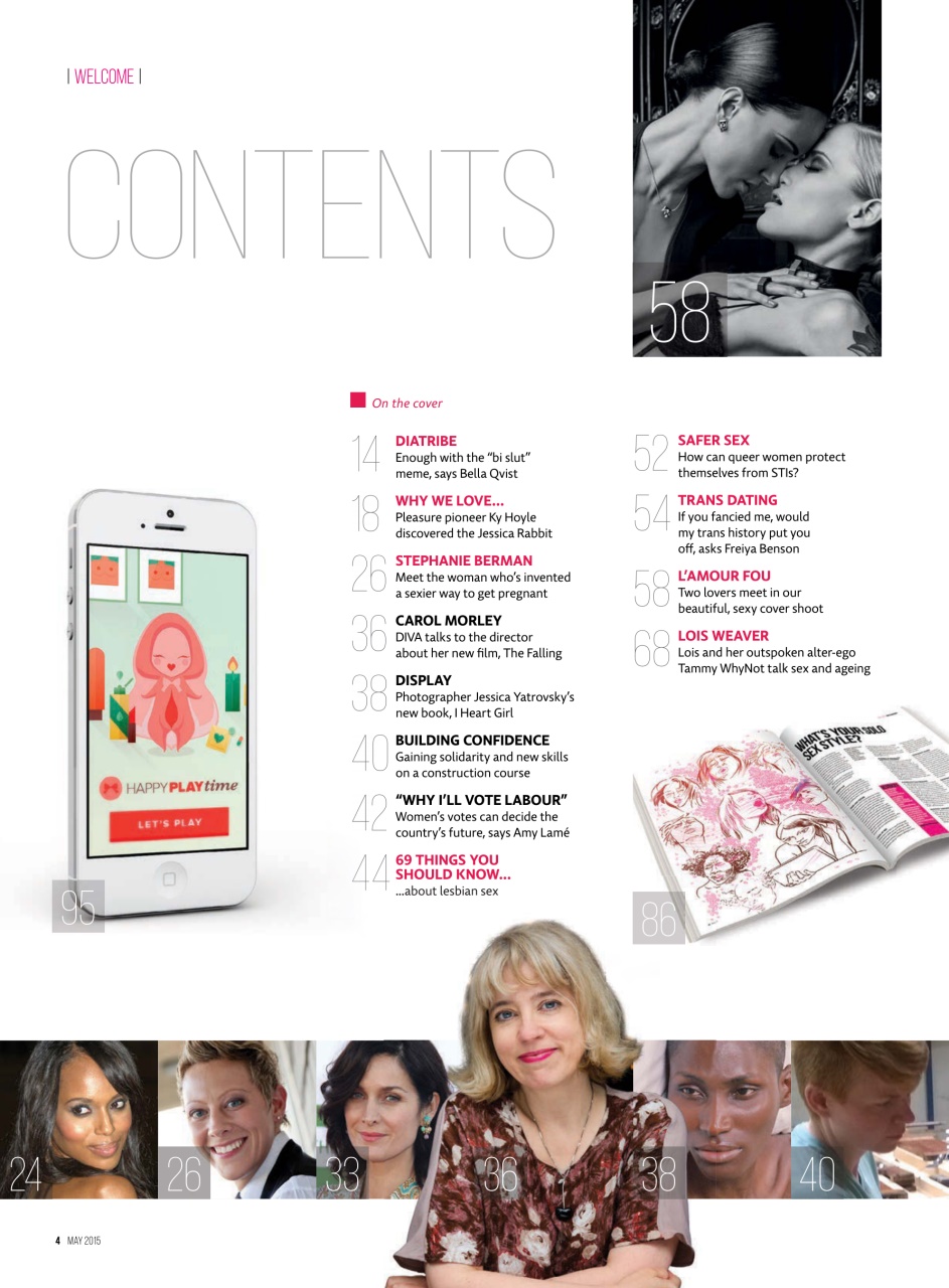 DIVA Magazine Preview Pages