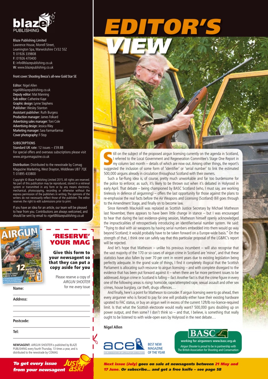 Airgun Shooter Preview Pages