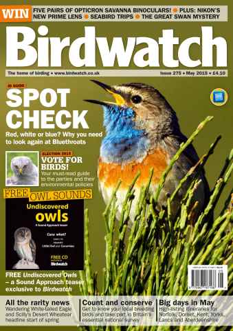 Birdwatch Magazine issue May 2015