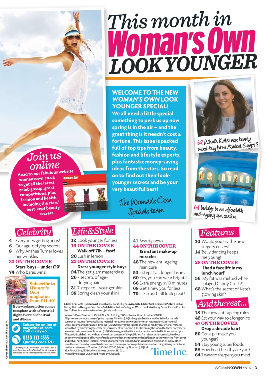 Woman's Own Lifestyle Special Preview Pages