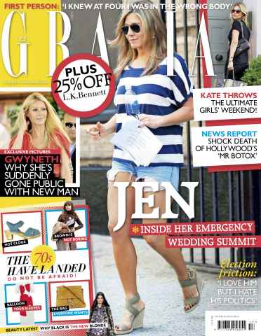 Grazia issue 20th April 2015