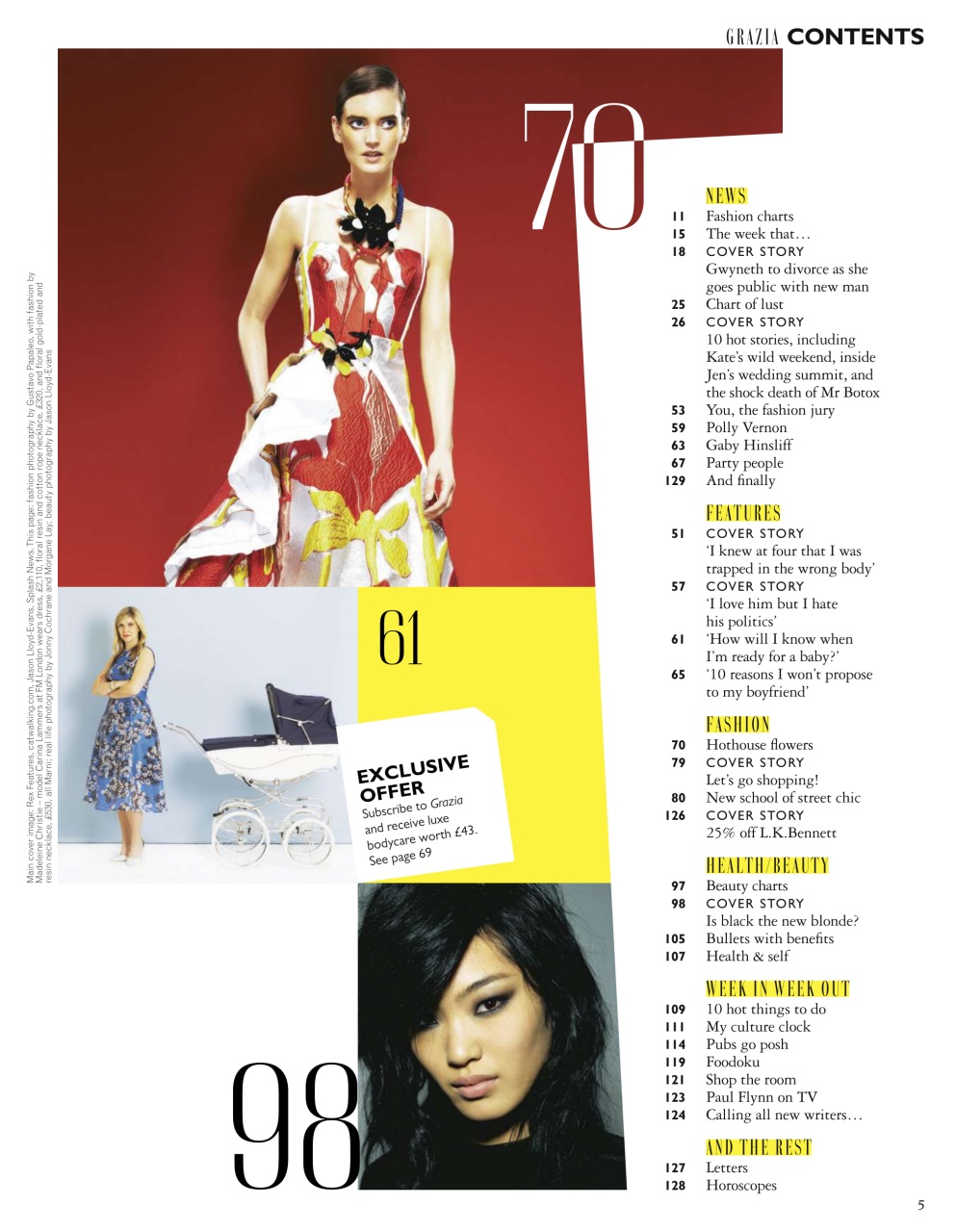 Grazia Preview Pages