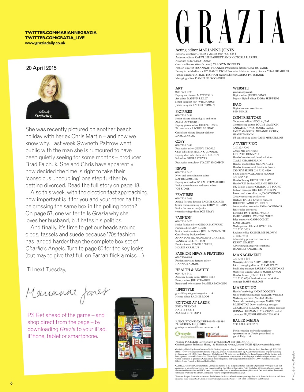 Grazia Preview Pages