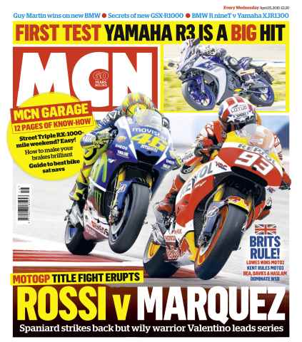 MCN issue 15th April 2015
