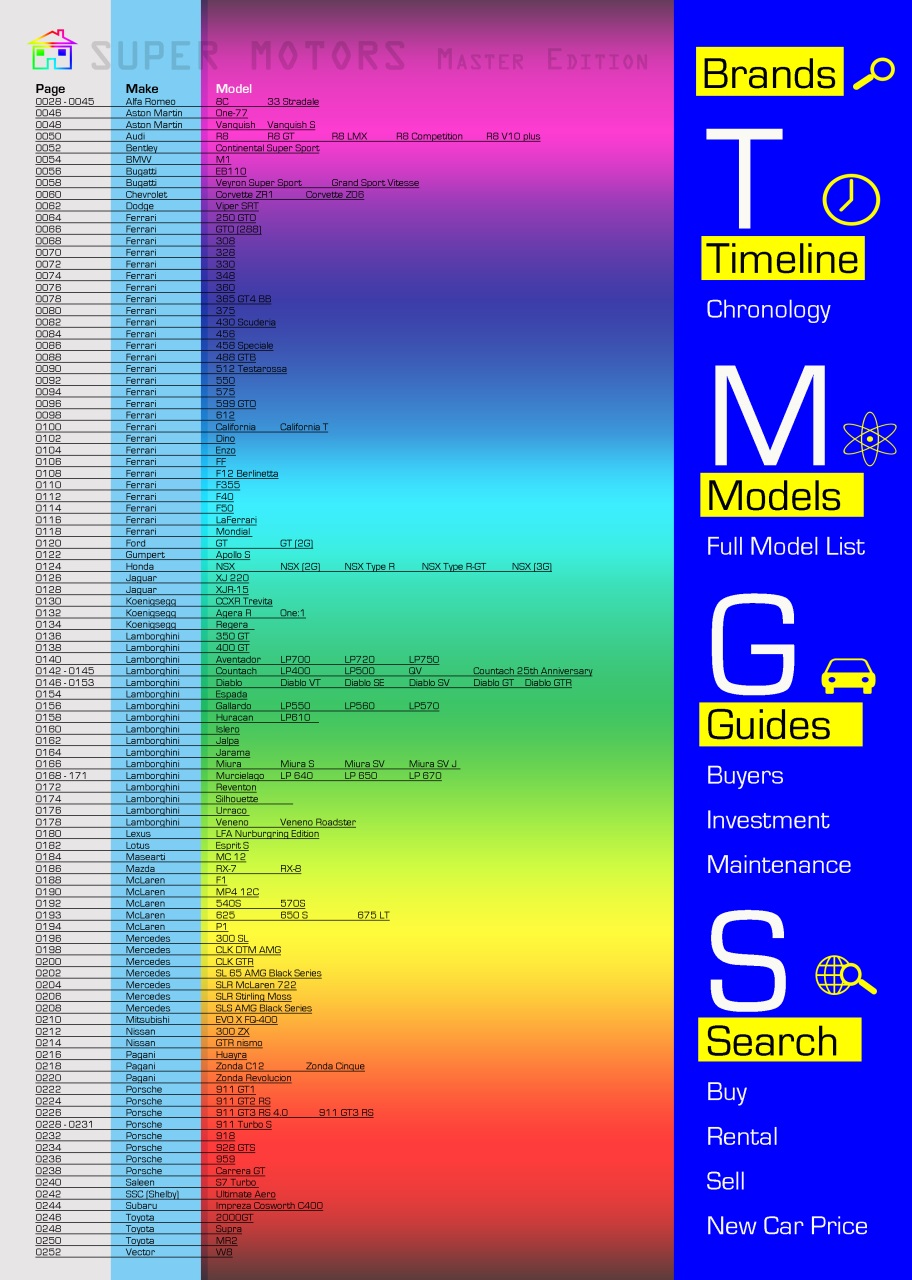 SUPER MOTORS Preview Pages