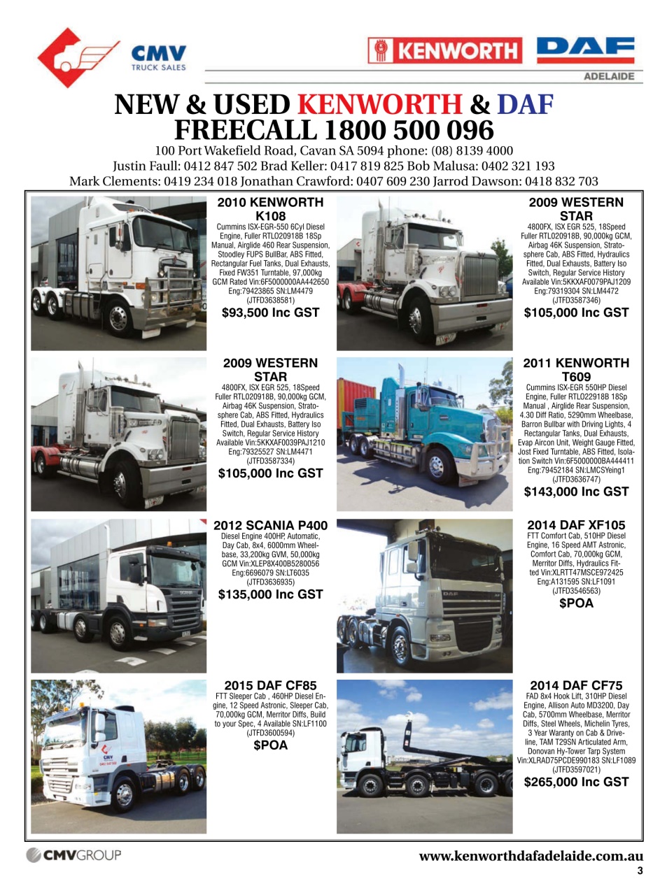 JUST TRUCKS Preview Pages