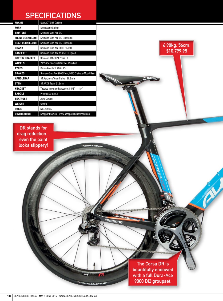 Bicycling Australia Preview Pages