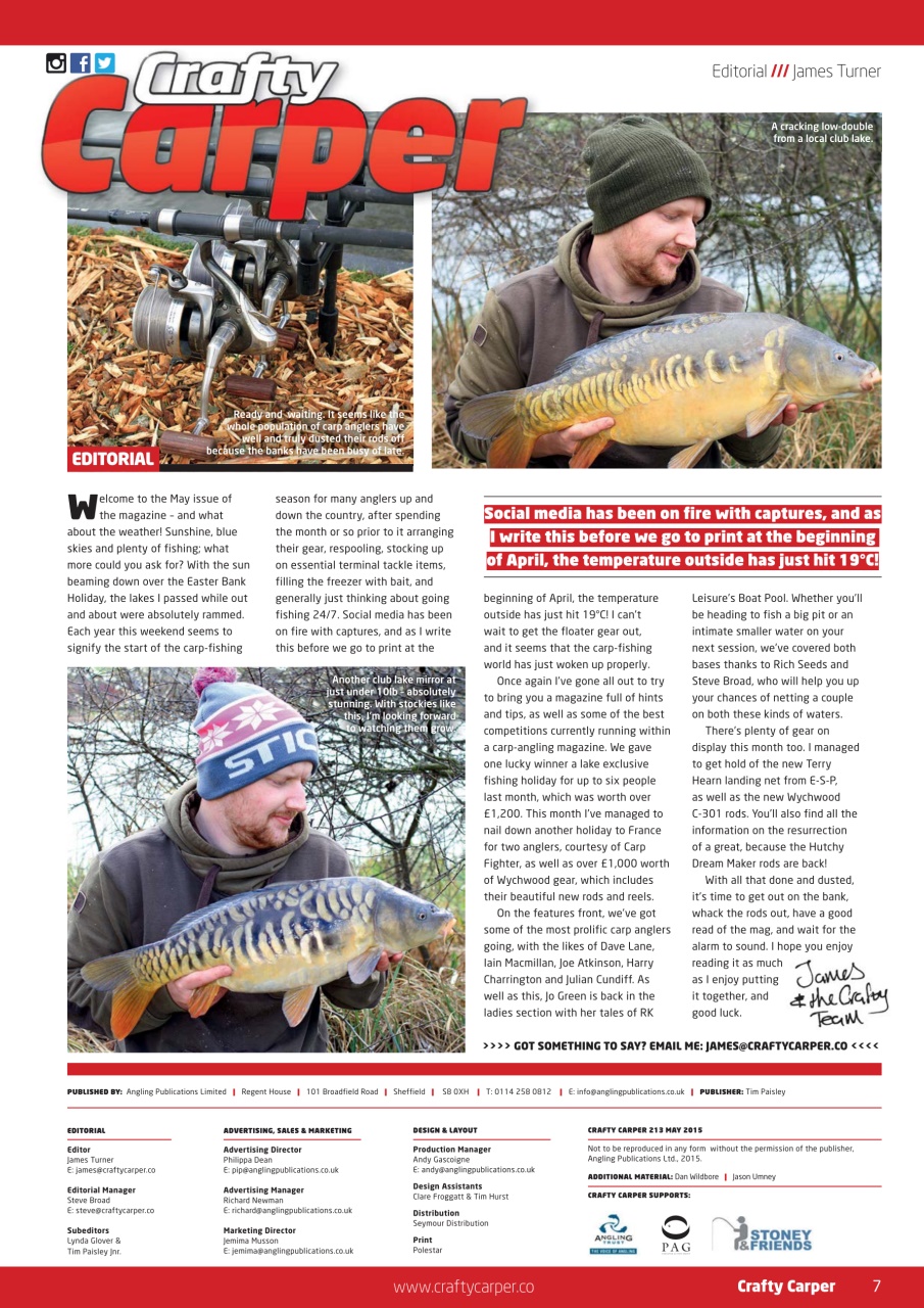 Crafty Carper Preview Pages