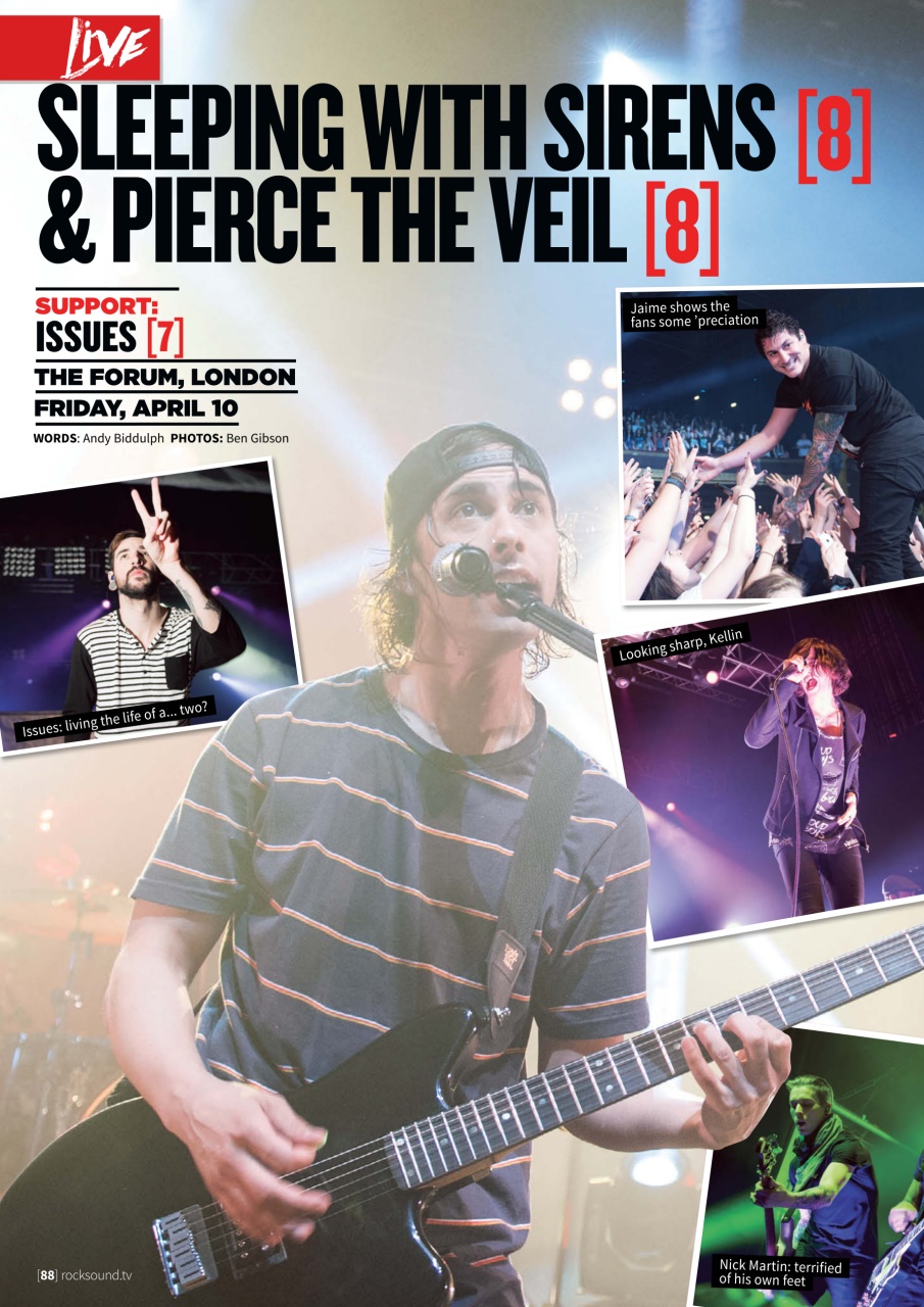 Rock Sound Magazine Preview Pages
