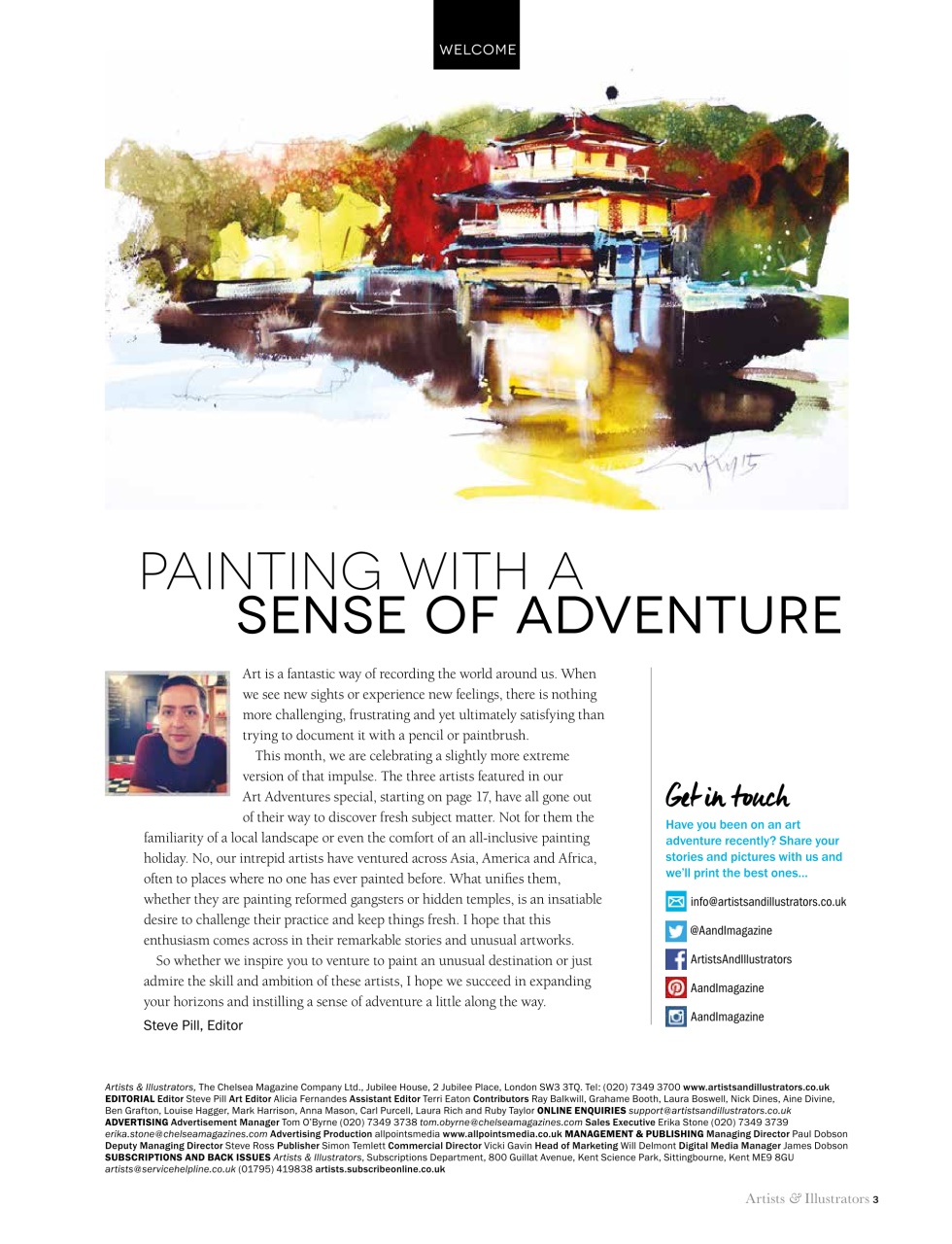 Artists & Illustrators Preview Pages