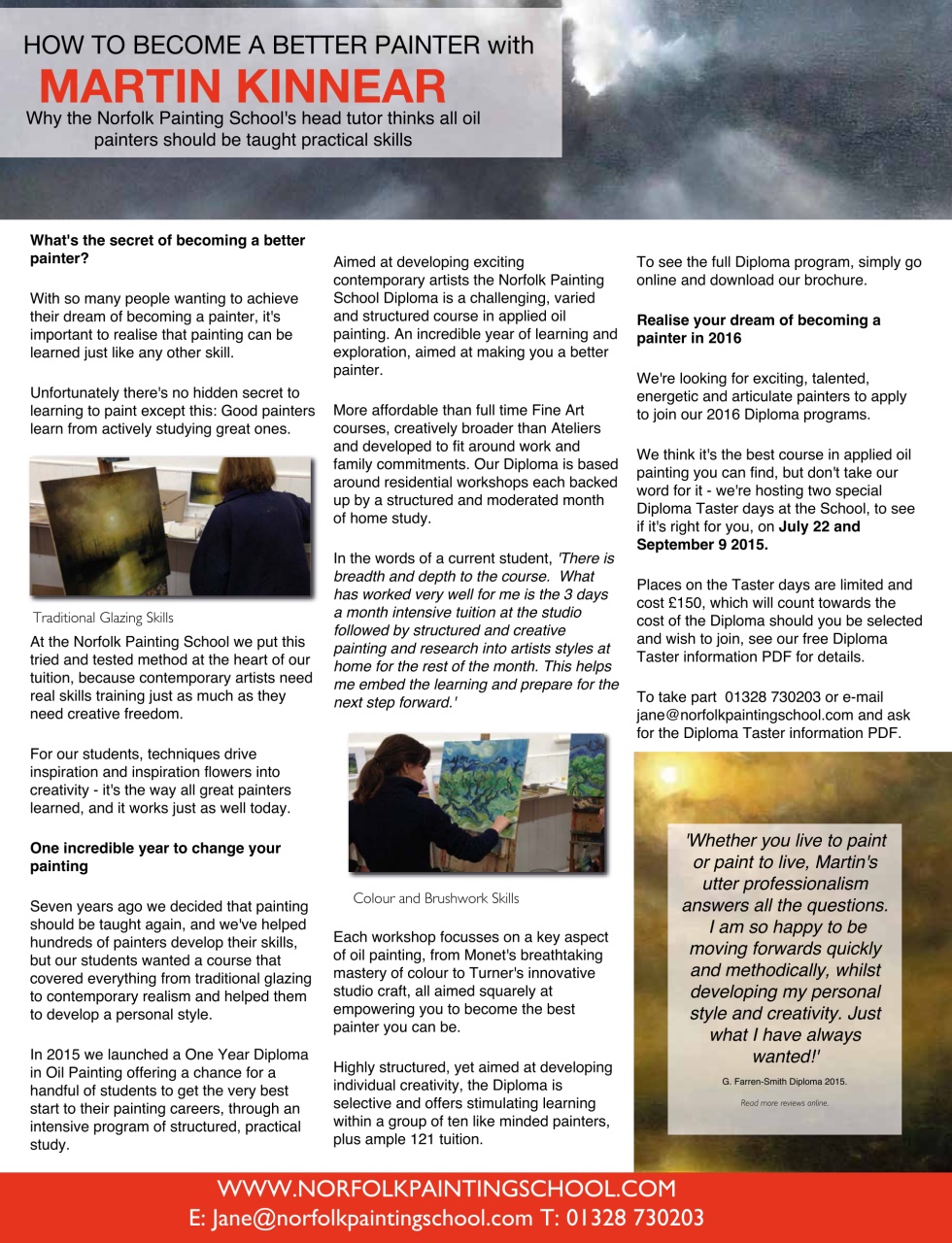 Artists & Illustrators Preview Pages