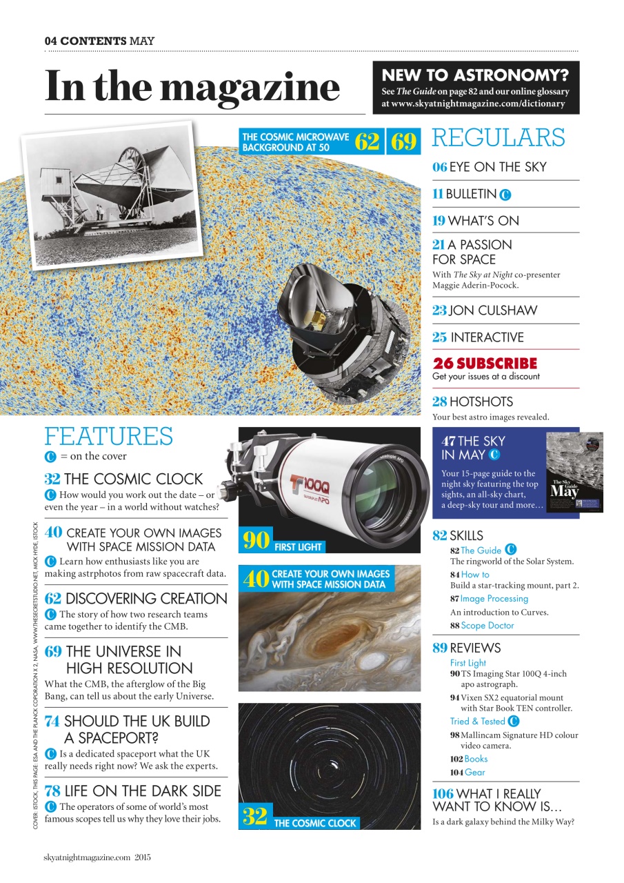 BBC Sky at Night Magazine Preview Pages