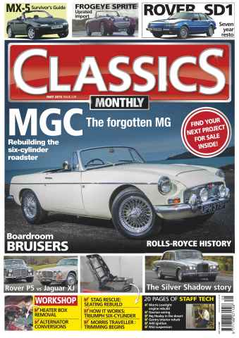 Classics World issue No.229 MGC The Forgetten MG