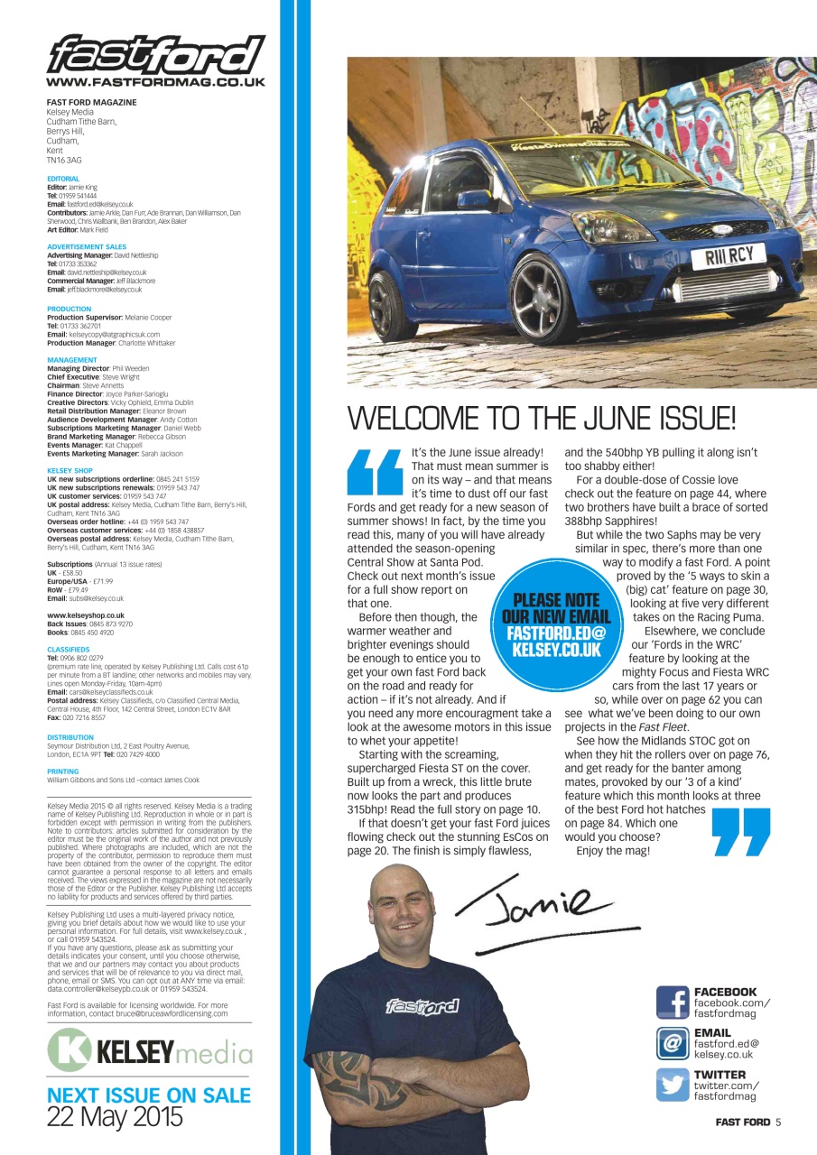 Fast Ford Preview Pages