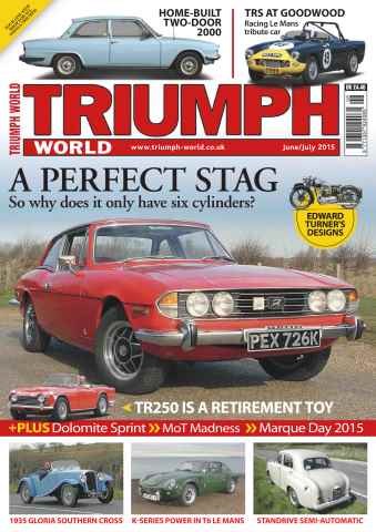 Triumph World issue No.154 A Perfect Stag