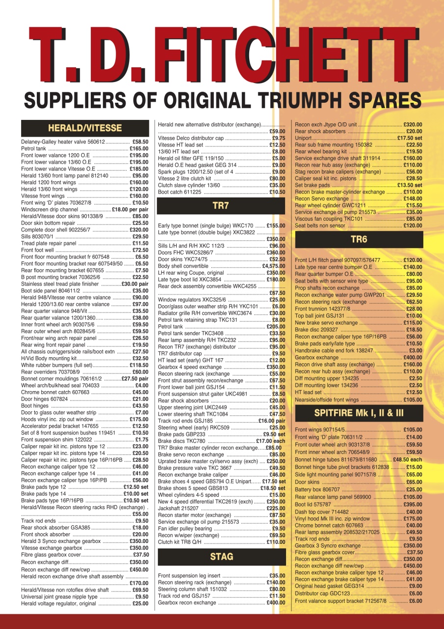 Triumph World Preview Pages