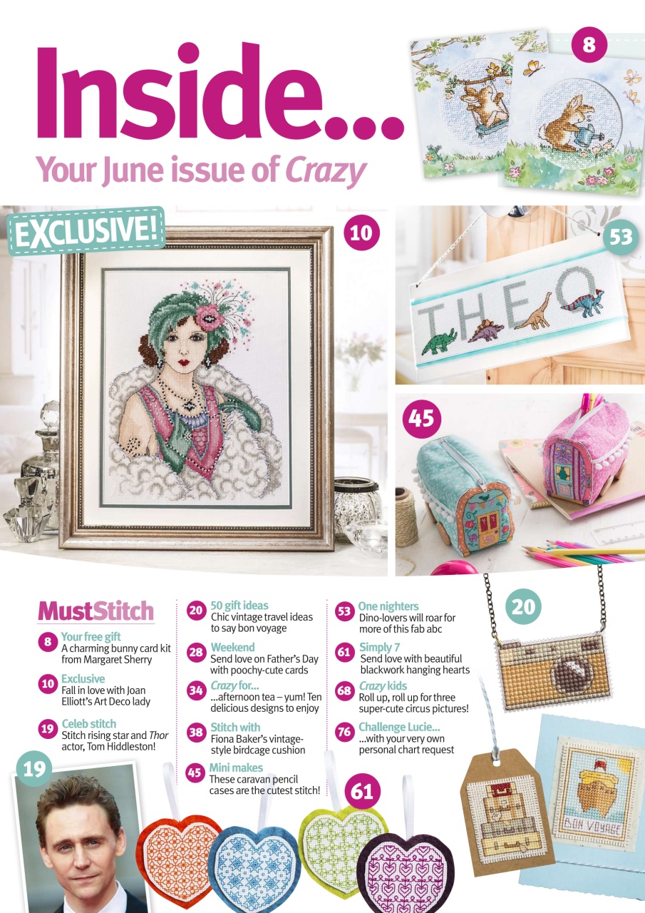 Cross Stitch Crazy Preview Pages