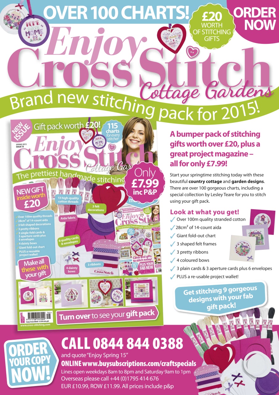 Cross Stitch Crazy Preview Pages