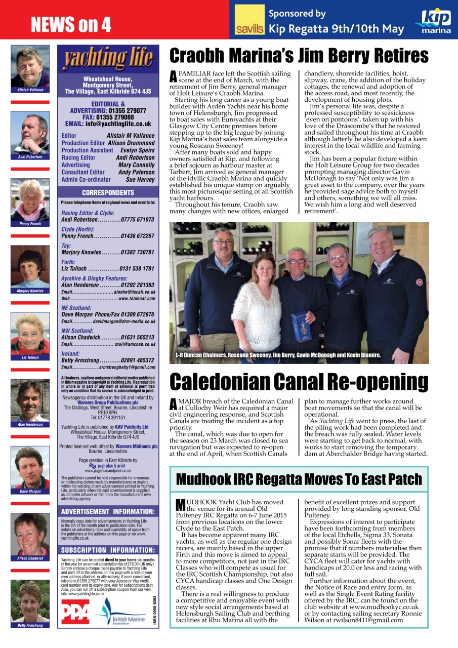 Yachting Life Preview Pages