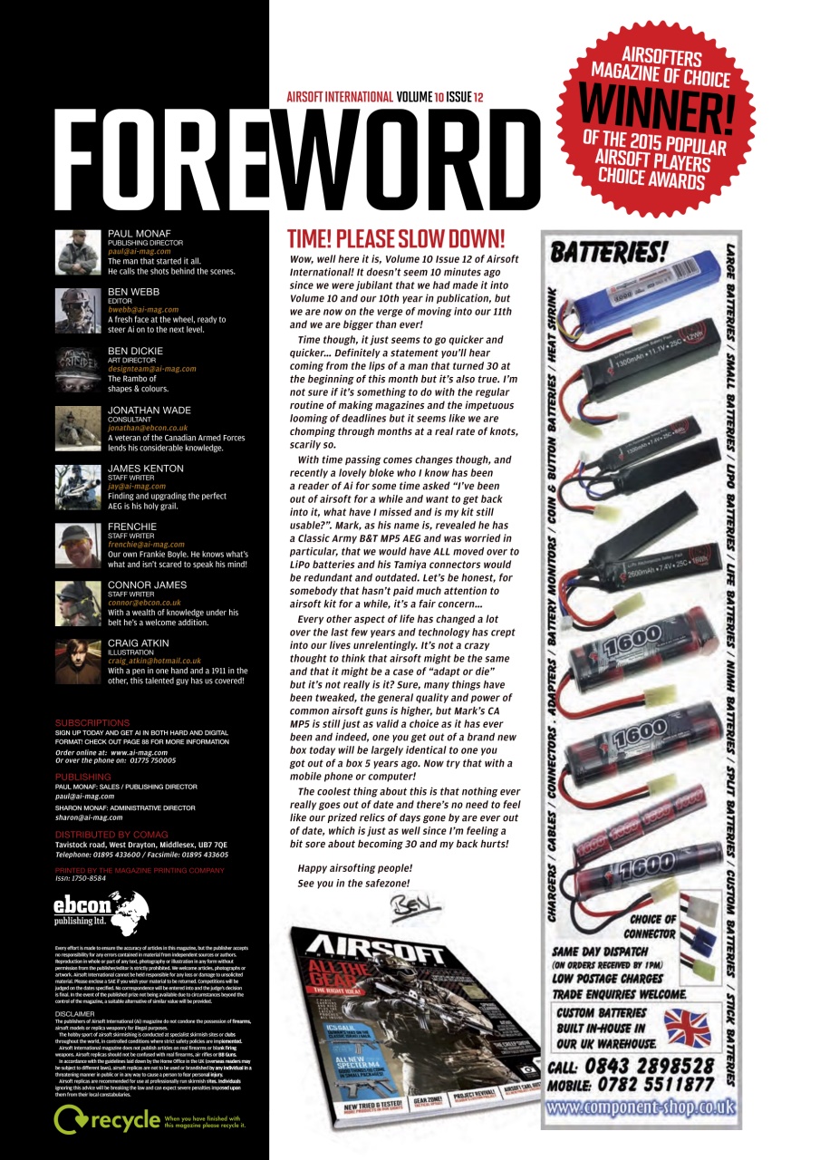 Airsoft International Preview Pages