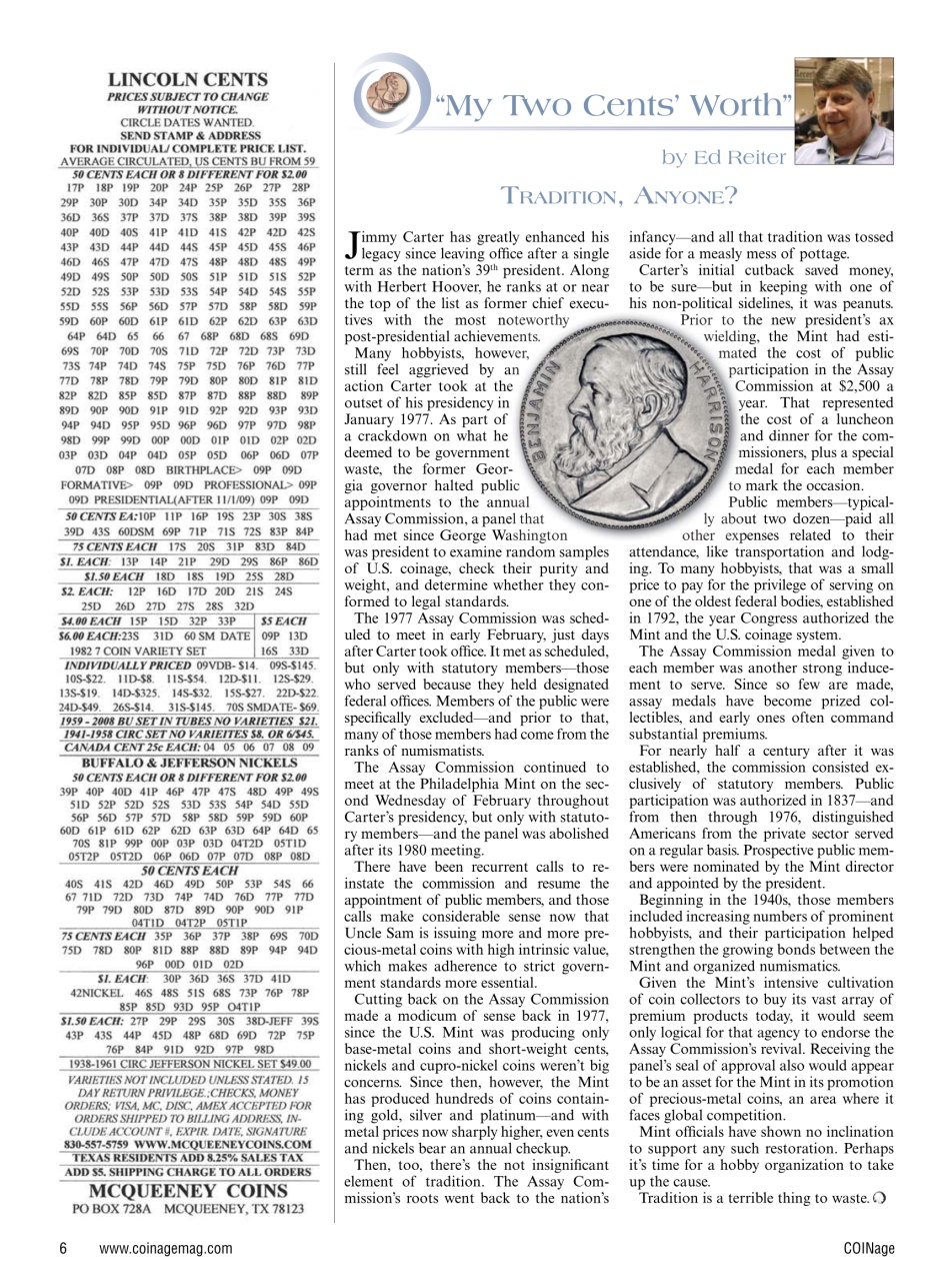 COINage Magazine Preview Pages
