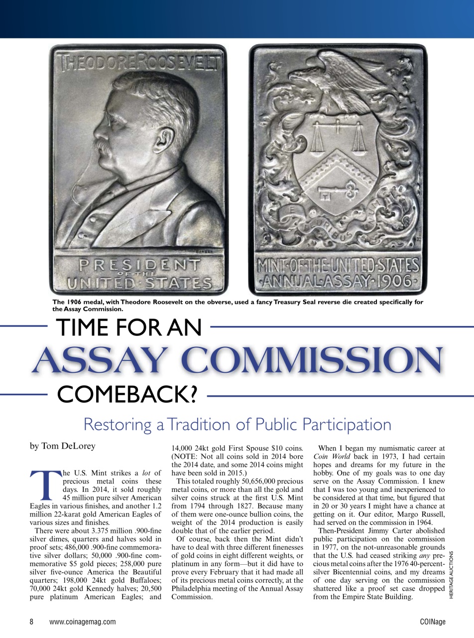 COINage Magazine Preview Pages