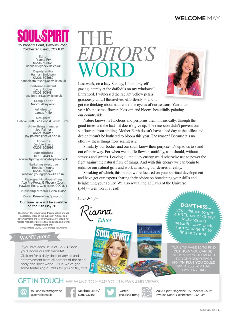 Soul & Spirit Preview Pages